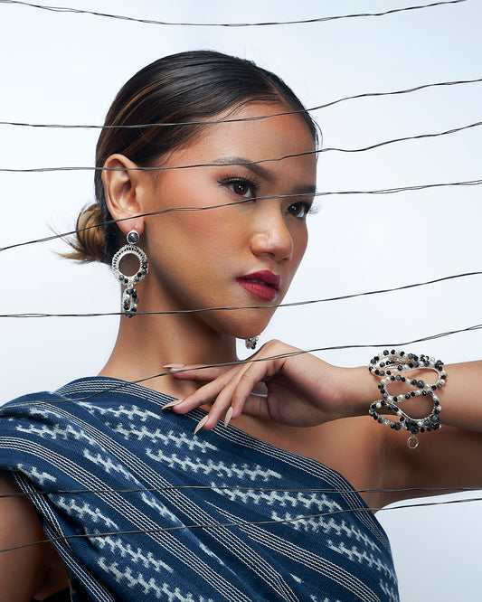 Seraphina Silver Earring