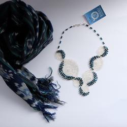 Blue Circle Crochet